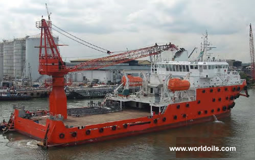 Maintenance Work Vessel for Sale - 75m 4400hp