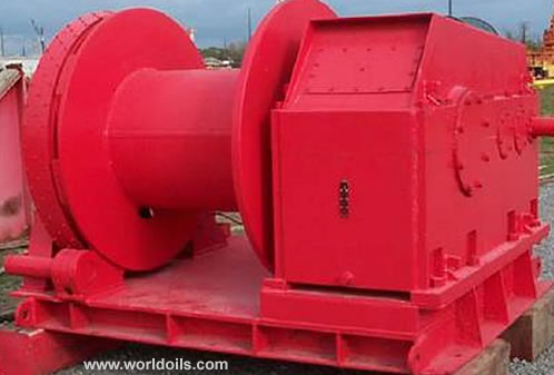 Single Drum Winch HBL Model SD 37 for Rent