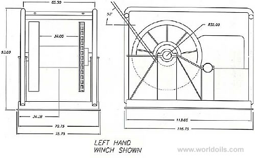 Marine Winch for Hire