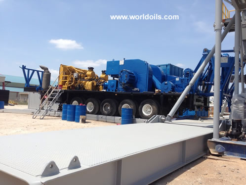 Chinese RG 1300 Double - Mechanical Drilling Rig for Sale
