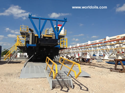 Chinese RG 1300 Triple Mechanical Drilling Rig 