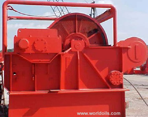 Single Drum Winch Hepburn Model 83-MPE-1602 -  for Charter