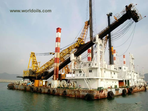 Revolving Piling Barge and Multipurpose Work Vessel for sale 