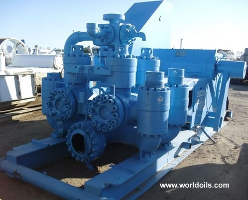 National Oilfield N-1300 Duplex Mud Pump for Sale