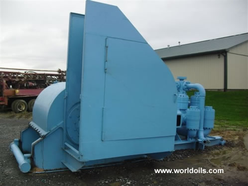 National Oilfield N-1300 Used Duplex Mud Pump