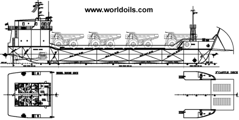 1500T dwt Landing Craft For Sale