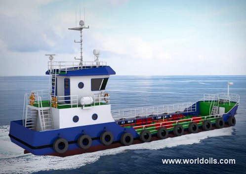 New Build Self Propelled Oil Barge for Sale