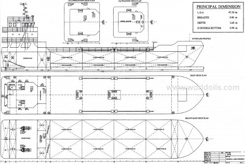 New Build Self Propelled Oil Barge for Sale