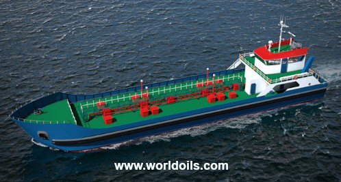 New Build Self Propelled Oil Barge for Sale