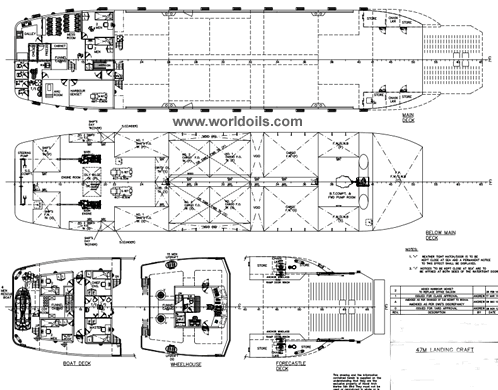 Landing Craft - 47m - for Sale