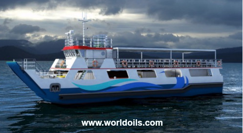 New Landing Craft 34 Meters Passenger Ferry for Sale