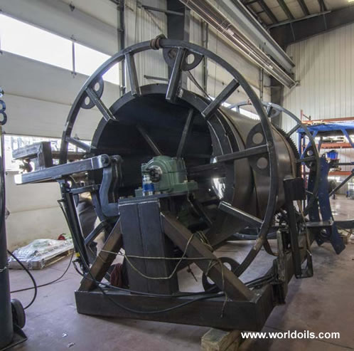 New Reel with Combo Coiled Tubing Unit for Sale