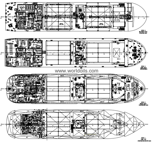 Arctic Container Vessel Type ACV 108 TEU
