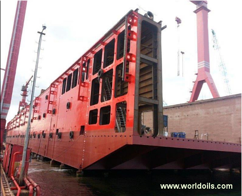 New Double Hull Steel Construction Floating Dock for sale