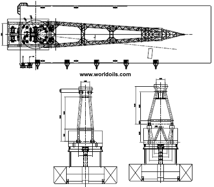 Accommodation Barge with 1600Ton Crane for Sale - Newbuilding