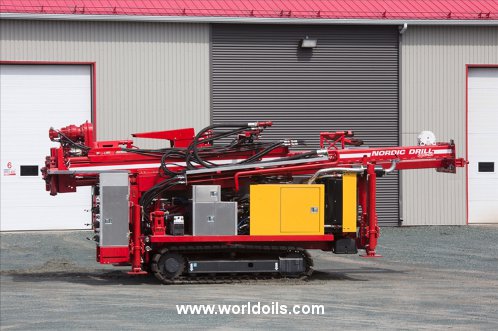 Nordic Drill DRC-10-A Crawler Drill Rig - 2017 Built for Sale