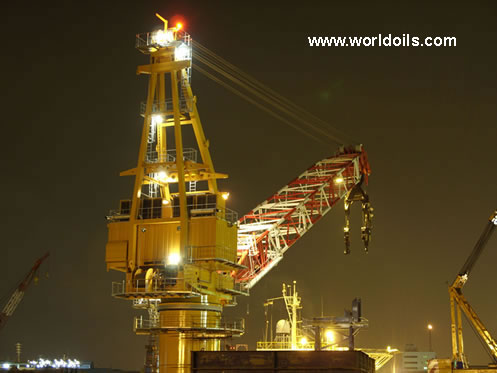 Offshore Pedestal Crane - 500 Ton For Sale