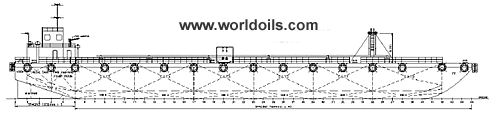 67M Oil Barge for Sale