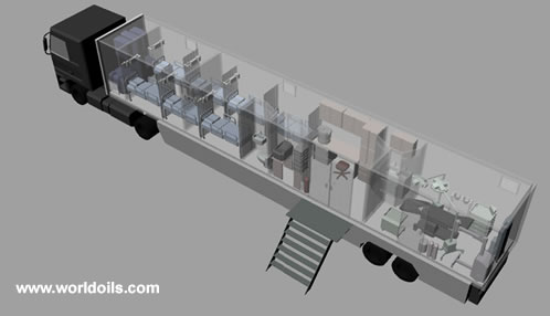 Trailer Hospital for Mines