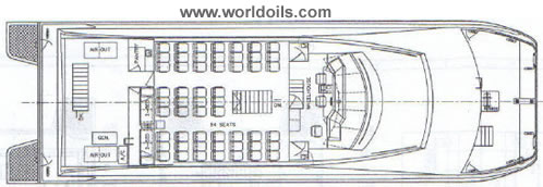 200 person Crewboat for sale