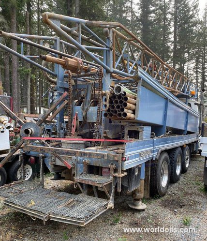 Portadrill 524-3A Drilling Rig - 1978 Built - For Sale