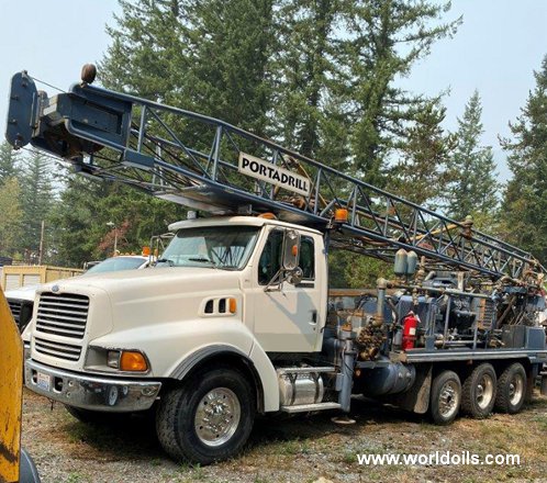 Portadrill 524-3A Drilling Rig - For Sale