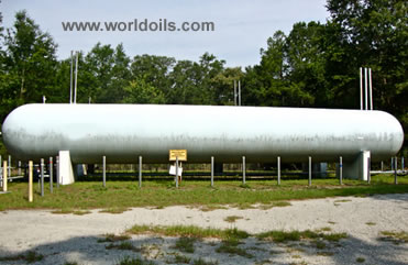 Used Propane Horizontal Bullet Tank for Sale