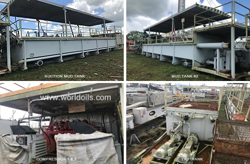 10,000ft Drilling Depth Super Single Rig for Sale