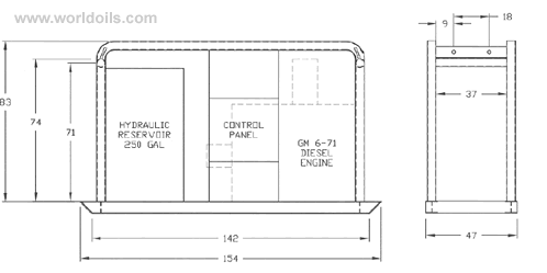 Marine Deck Winch for Hire