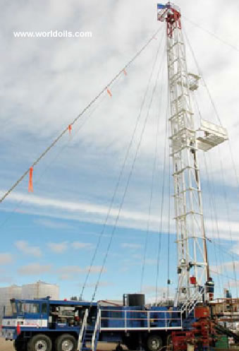 SRE 600 Double - 4200m - Used - Workover Rig - For Sale