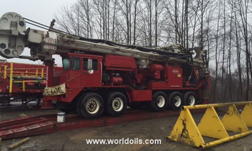 Drilling Rig - Schramm T130 Range III Telescoping Mast