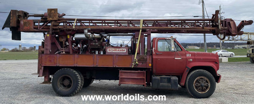 Schramm T450 Drilling Rig - 1985 Built for Sale