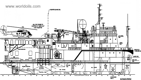 67.8m Seismic Support Vessel for Sale