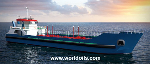 Self Propelled Oil Barge - 1000 KL  - For Sale