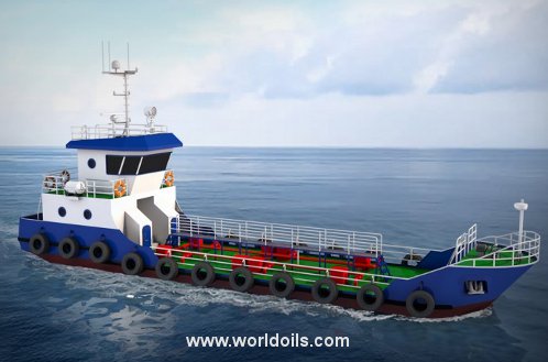 Self Propelled Oil Barge - 120 KL - For Sale