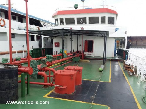 Self Propelled Oil Barge - 45m - For Sale