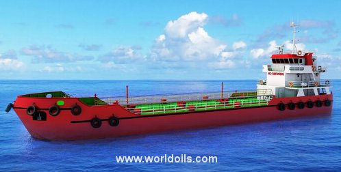 Self Propelled Oil Barge - 600 KL - For Sale