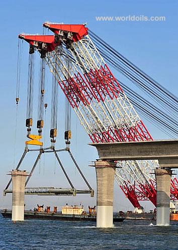 Sheerleg Floating Crane for Charter