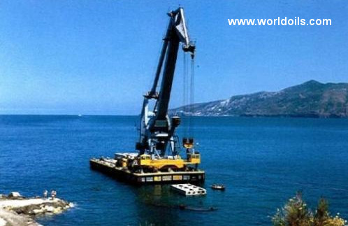 Self-Propelled-Crane Barge for Sale