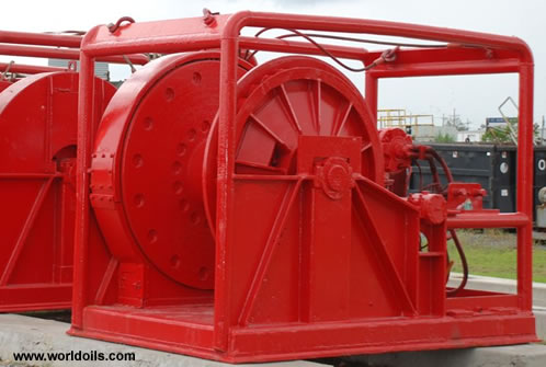 Single Drum Winch Markey Model DES 24 for Charter