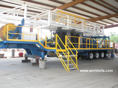 Skytop Brewster TR-800 Trailer Mounted Drilling Rig