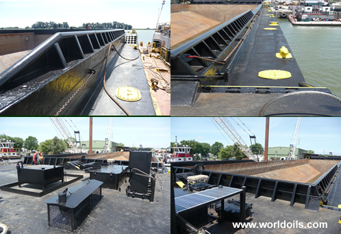 Split Hull Dump Barge for Sale