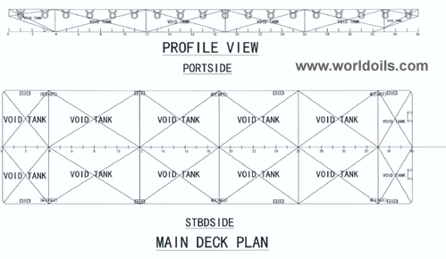 Steel Flat Top Deck Cargo Barge
