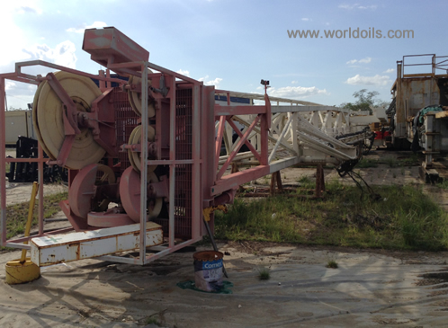 75ft Height Mast - Trailer Mounted Super Single Slant Rig