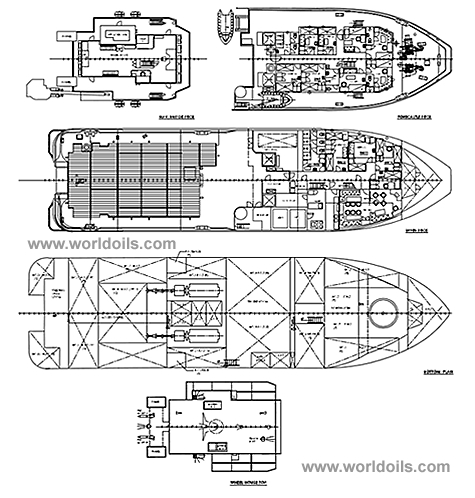 Diving/ROV support Vessel