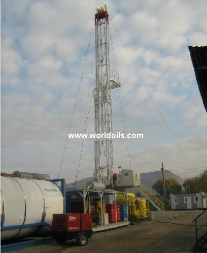 Telescopic Mast Double Drilling Rig