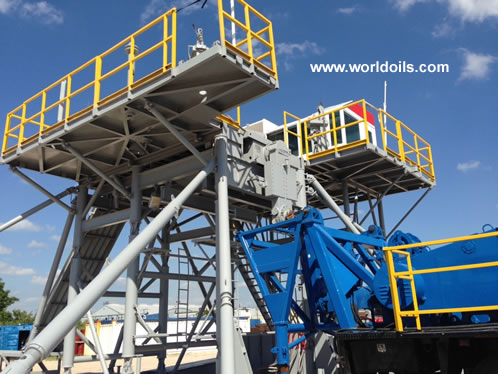 Trailer Mounted Mechanical Drilling Rig 