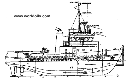 Tugboat - 1000 hp -  for sale