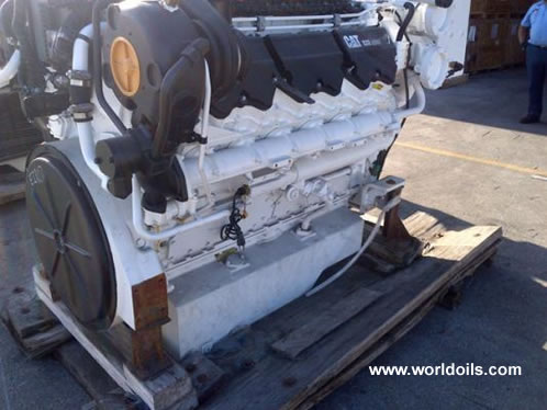 2 New & Unused CAT C32 Marine Diesels for Sale