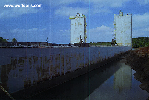 Unused Submersible Barge